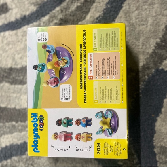 1.2.3 Kids Toy Set with Blue and Purple Colors - Picture 2 of 3